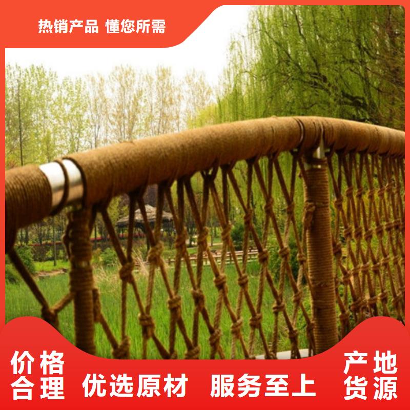 不锈钢复合管河道防撞护栏做工精细