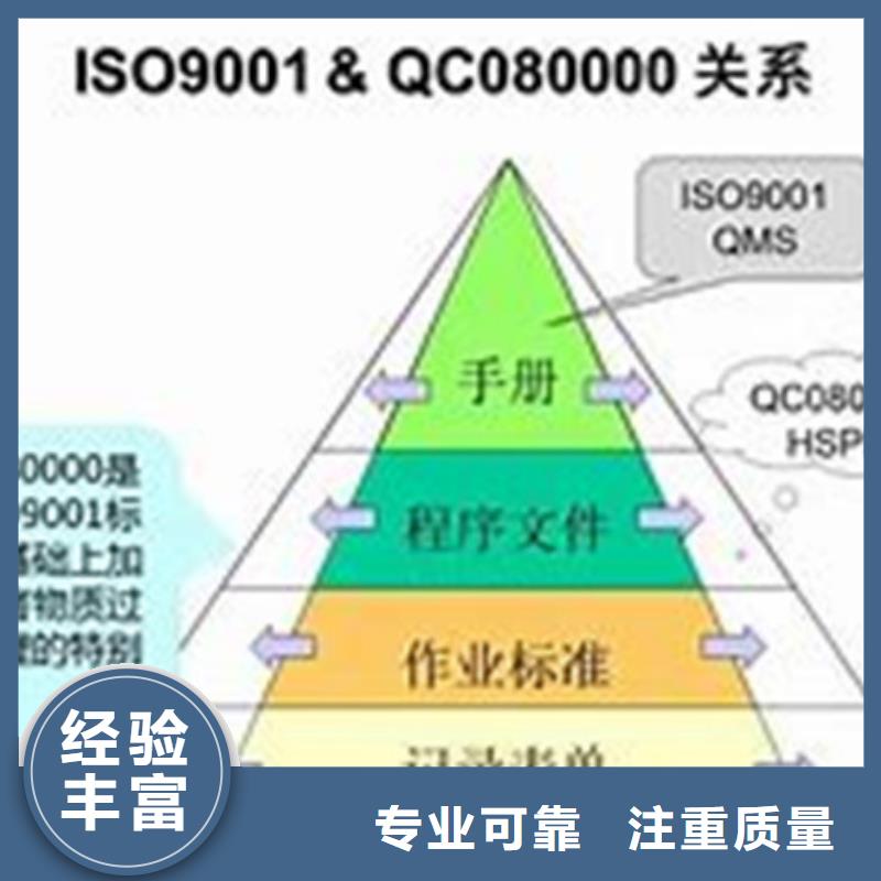 QC080000认证ISO13485认证专业