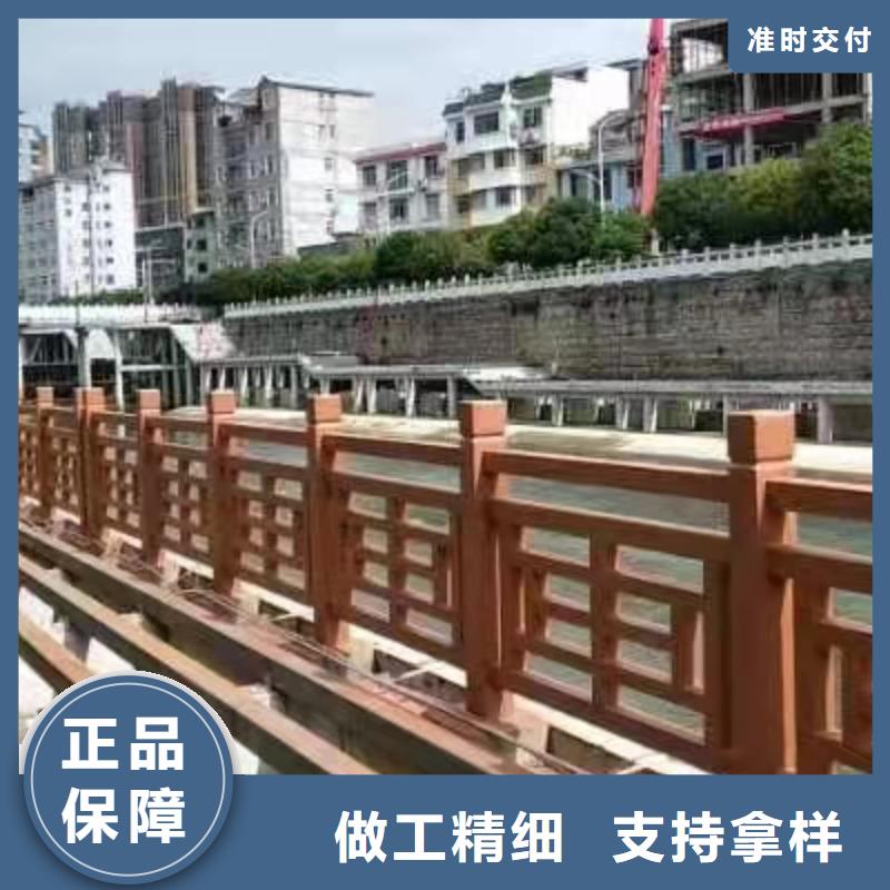 【铸造石仿石护栏立柱】道路桥梁防撞护栏厂家放心得选择