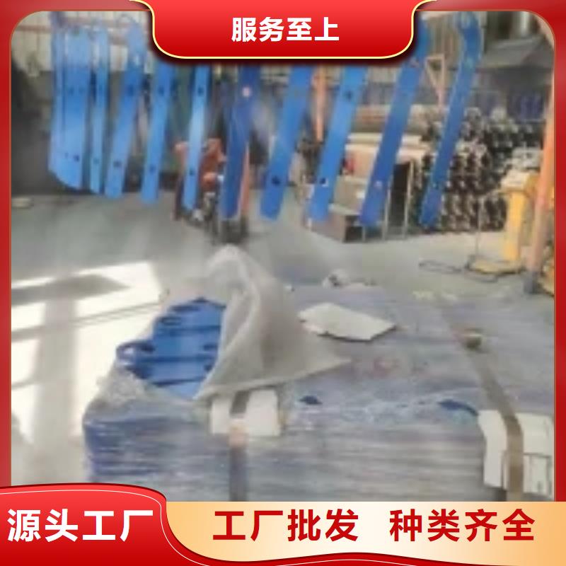 桥梁景观护栏立柱河堤防撞护栏满足客户所需