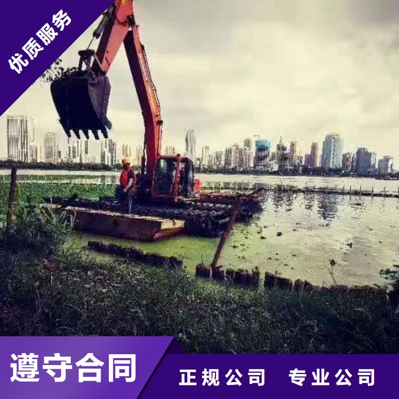 水陆挖掘机湿地挖掘机租赁先进的技术