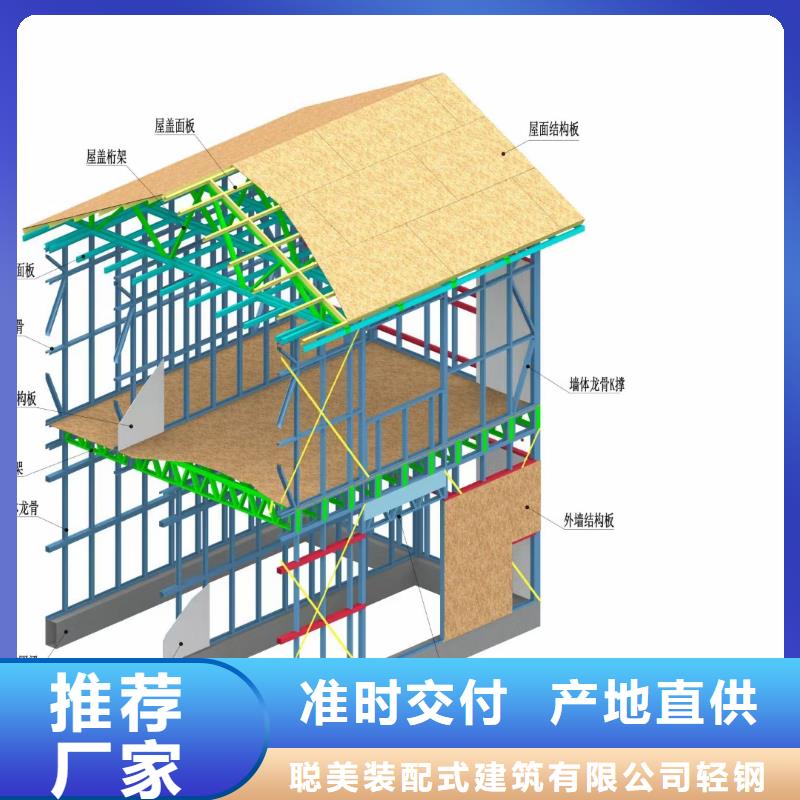 现代风格轻钢别墅轻钢房屋诚信经营现货现发