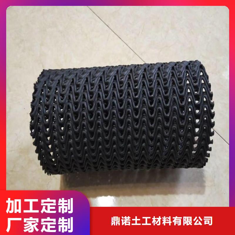 招远(本地)硬式透水管曲纹状透水管优良材质
