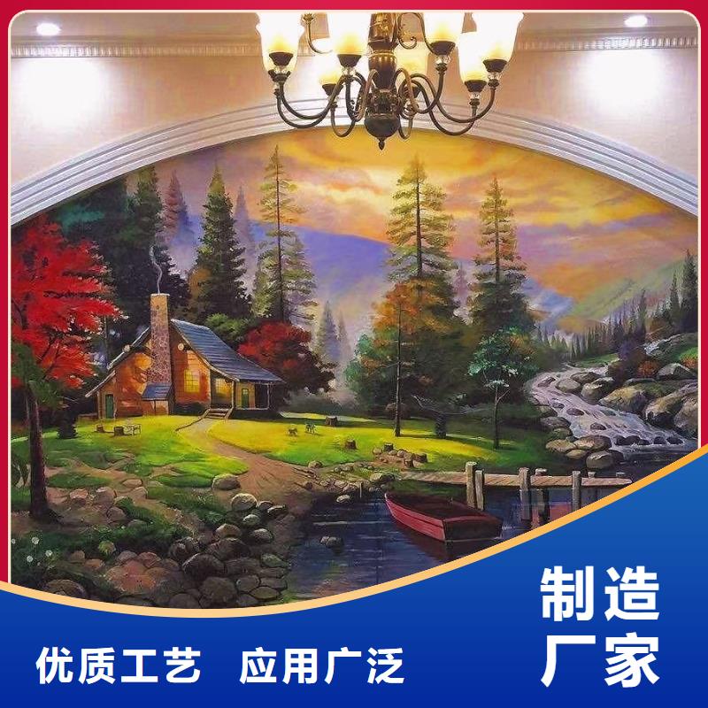 墙绘彩绘手绘墙画壁画墙体彩绘-寺庙道观壁画严格把控每一处细节