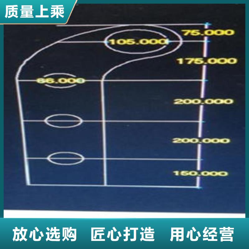 Q235材质钢板立柱切割不锈钢复合管厂家多种工艺